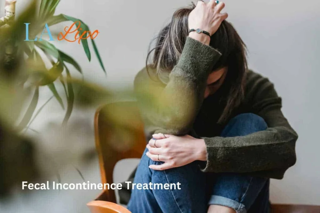 woman worried about fecal incontinence diet Prestwich