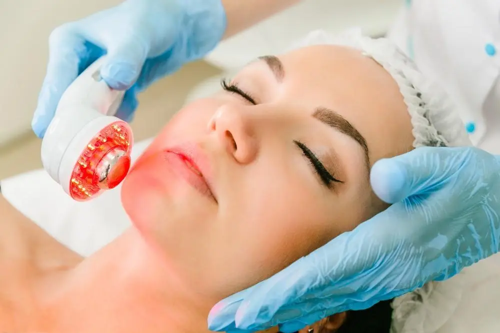 woman having non-surgical Morph8 treatment Prestwich